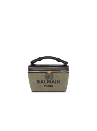 B-Army Vanity Case kanvas ve deri B-Army Vanity Case kanvas ve deri