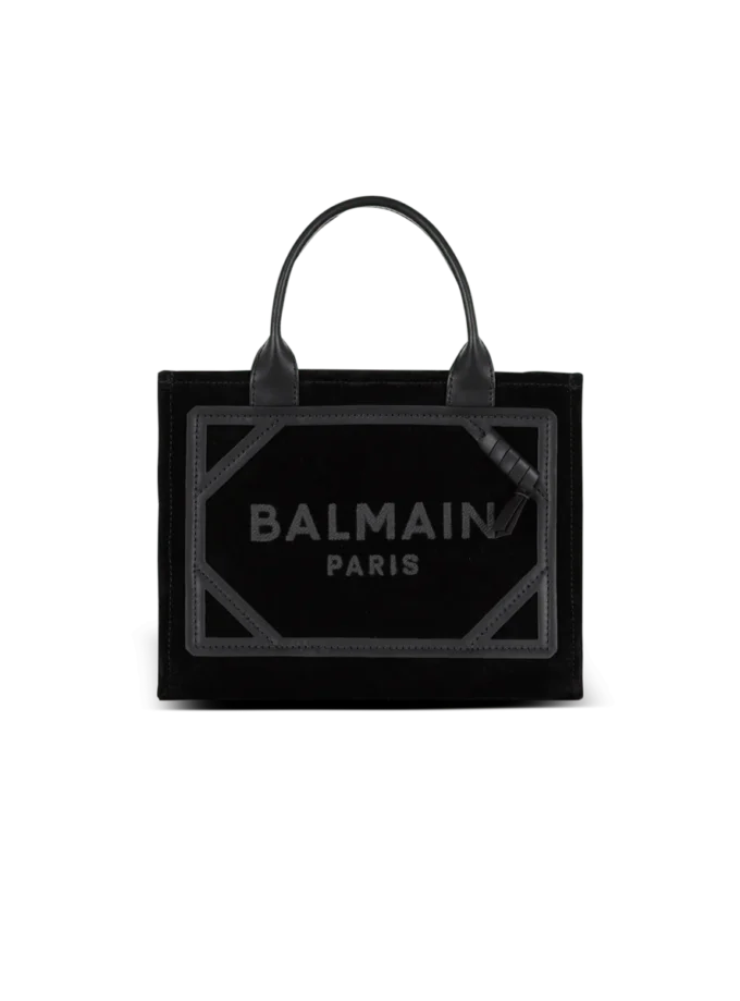 Küçük süet B-Army tote çanta Küçük süet B-Army tote çanta
