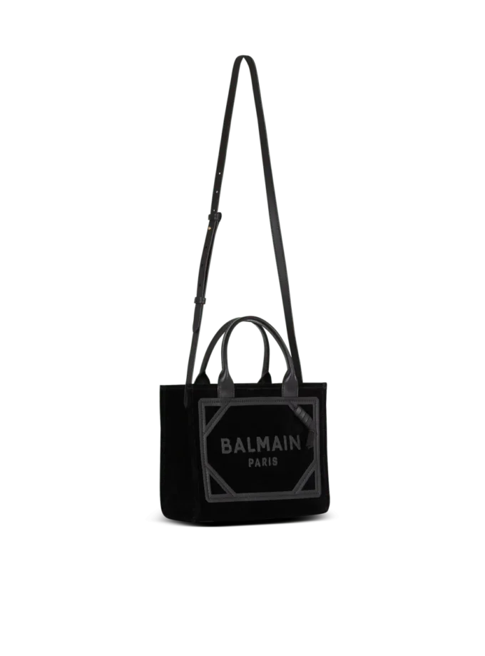 Küçük süet B-Army tote çanta Küçük süet B-Army tote çanta