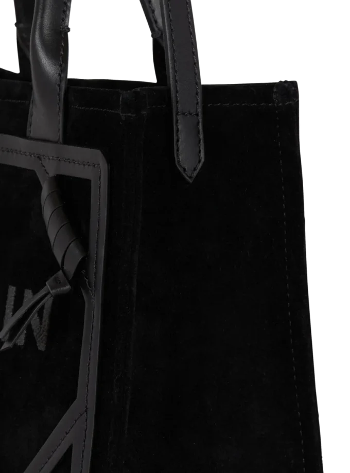 Küçük süet B-Army tote çanta Küçük süet B-Army tote çanta