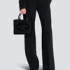 Küçük süet B-Army tote çanta Küçük süet B-Army tote çanta