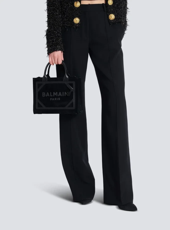 Küçük süet B-Army tote çanta Küçük süet B-Army tote çanta