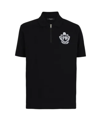 Kısa kollu College Emblem polo
