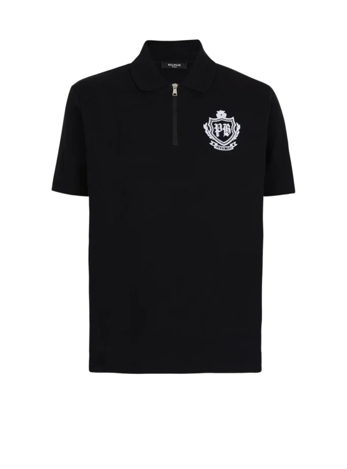 Kısa kollu College Emblem polo Kısa kollu College Emblem polo