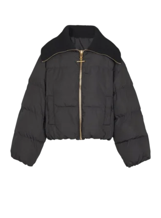Kısa, oversize, yastıklı ceket