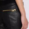 Kuzu derisi slim fit motorcu pantolonu Kuzu derisi slim fit motorcu pantolonu