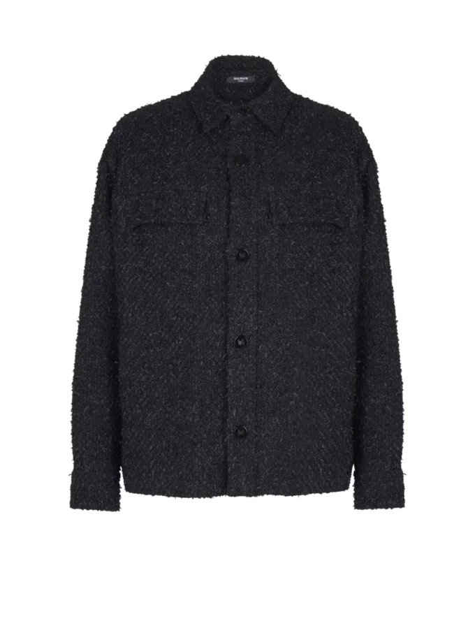 Monogram tweed gömlek Monogram tweed gömlek