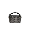 Monogramlı kanvas ve deriden B-Army makyaj çantası Monogramlı kanvas ve deriden B-Army makyaj çantası