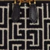 Monogramlı kanvas ve deriden B-Army makyaj çantası Monogramlı kanvas ve deriden B-Army makyaj çantası