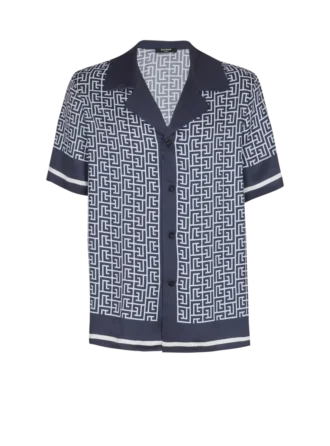 Monogramlı pijama gömleği
