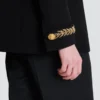 Nakışlı krep ceket