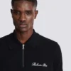 Nakışlı kısa kollu polo gömlek Nakışlı kısa kollu polo gömlek