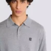 Nakışlı pamuklu polo