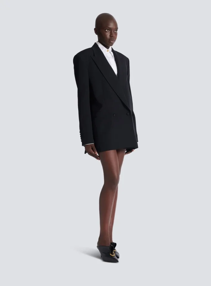Oversize grain de poudre ceket Oversize grain de poudre ceket