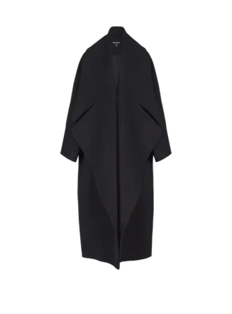 Oversize yün pelerin ceket