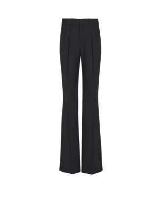 Yün düz paça pantolon Yün düz paça pantolon